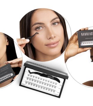 nanolash Rzęsy w kępkach do samodzielnej aplikacji (DIY) - Pre-Glued